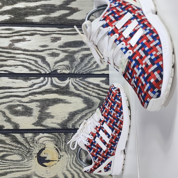 Adidas ZX Flux Torsion Red Womens  Size 7 Athletic Running Shoes S77906 - Picture 10 of 10